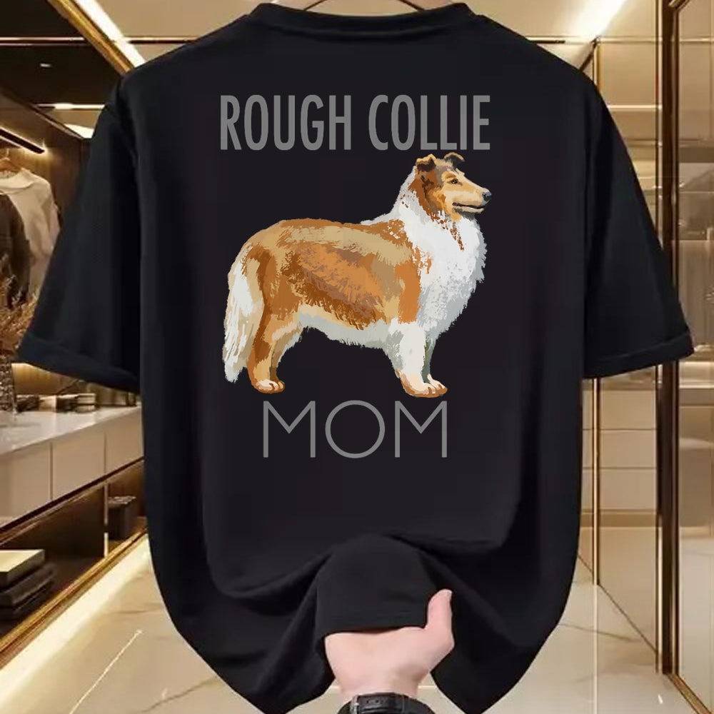 Dog Love Shirt, Dog Lover Gift T-Shirt/Hoodie/Sweatshirt HLT00 - Rough Collie Mom Dog tee shirt T-shirt Tshirt