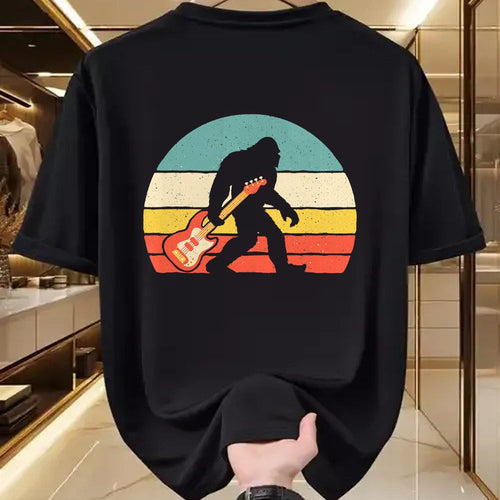 Guitar Lover Shirt, Funny Guitar UnisexT-Shirt/Hoodie/Sweatshirt HLT00 - Bigfoot Bass Guitar - Bass Player Bassist Music Guitarist T-Shirt