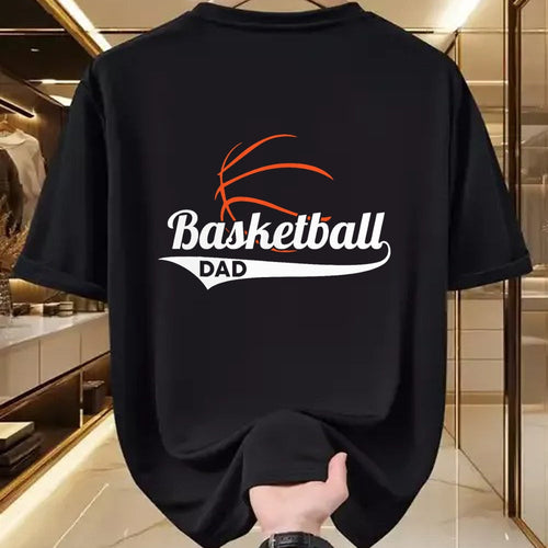 Gift for Dad Shirt, Funny Dad Unisex T-Shirt/Hoodie/Sweatshirt HLT00 – Proud Basketball Dad T-Shirt