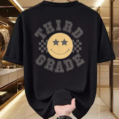 Best Student Shirt, Funny Back To School UnisexT-Shirt/Hoodie/Sweatshirt HLT00 - Retro Third Grade Teacher Student 1st Day Back to School T-Shirt