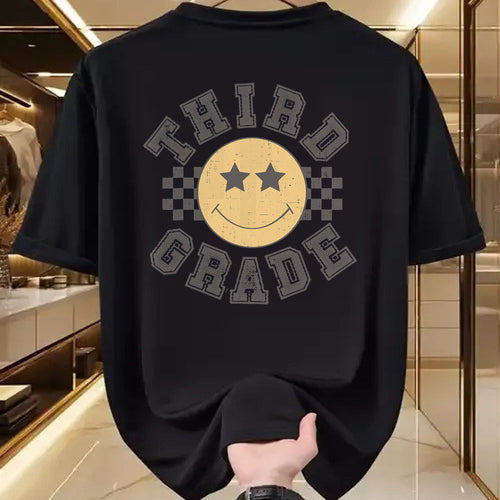 Best Student Shirt, Funny Back To School UnisexT-Shirt/Hoodie/Sweatshirt HLT00 - Retro Third Grade Teacher Student 1st Day Back to School T-Shirt