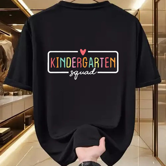 Best Student Shirt, Funny Back To School UnisexT-Shirt/Hoodie/Sweatshirt HLT00 - Kindergarten Team Crew Kinder Squad Back to School Teacher T-Shirt