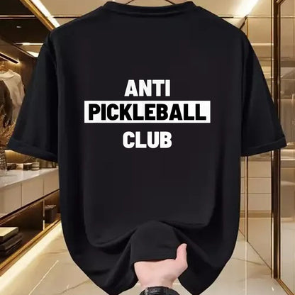 Funny Pickleball Shirt, Pickleball Lover Unisex T-Shirt/Hoodie/Sweatshirt HLT00 - Funny Ironic Anti Pickleball Club Pickle Ball Sucks T-Shirt
