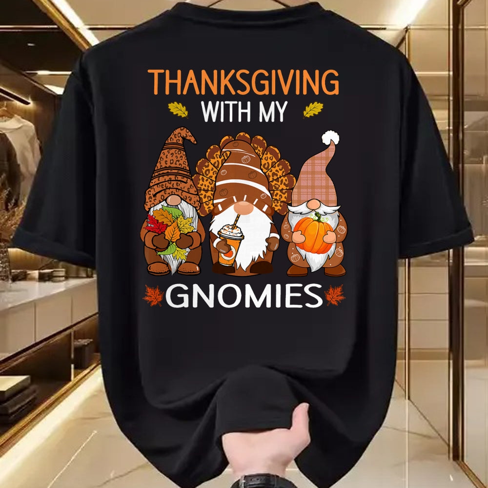 Best Thanksgiving Family Shirt , Funny Thanksgiving UnisexT-Shirt/Hoodie/Sweatshirt HLT00 - Thanksgiving Women gnome Fall Leopard Turkey Men Girls T-Shirt