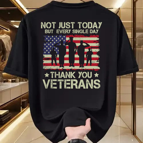 Proud Veteran Shirt, Funny Veteran UnisexT-Shirt/Hoodie/Sweatshirt HLT00 - Honoring All Who Served Thank You Veterans American Flag Men T-Shirt