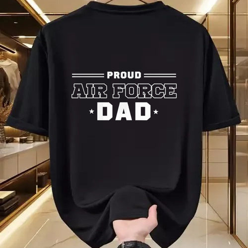 Gift for Dad Shirt, Funny Dad Unisex T-Shirt/Hoodie/Sweatshirt HLT00 – Proud US Air Force Dad Military Pride T-Shirt
