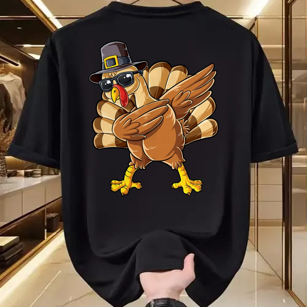 Best Thanksgiving Family Shirt , Funny Thanksgiving UnisexT-Shirt/Hoodie/Sweatshirt HLT00 - Dabbing Turkey Thanksgiving Day Pilgrim Boys Men Funny Dab T-Shirt