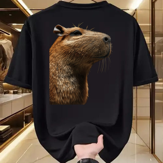 Cute Capybara Shirt, Funny Capybara Unisex T-Shirt/Hoodie/Sweatshirt HLT00 - Capybara Long Sleeve T-Shirt (7)