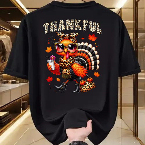 Best Thanksgiving Family Shirt , Funny Thanksgiving UnisexT-Shirt/Hoodie/Sweatshirt HLT00 - Thankful Cute Turkey Thanksgiving Gobble Autumn Fall T-Shirt