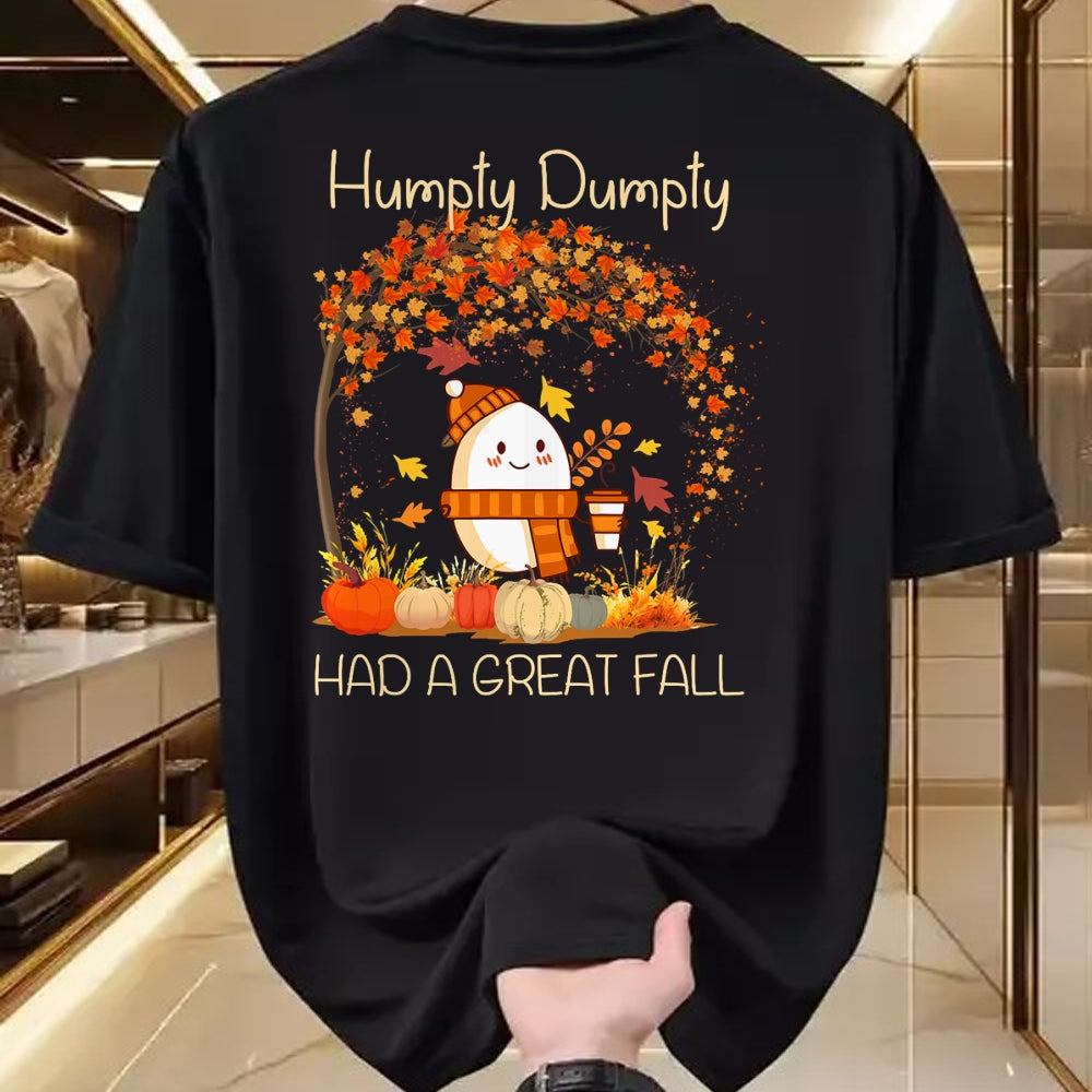 Best Thanksgiving Family Shirt , Funny Thanksgiving UnisexT-Shirt/Hoodie/Sweatshirt HLT00 - Humpty Dumpty Had A Great Fall Thanksgiving Autumn Halloween T-Shirt