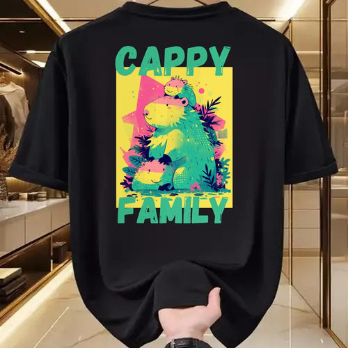 Cute Capybara Shirt, Funny Capybara Unisex T-Shirt/Hoodie/Sweatshirt HLT00 - Capybara Long Sleeve T-Shirt (8)