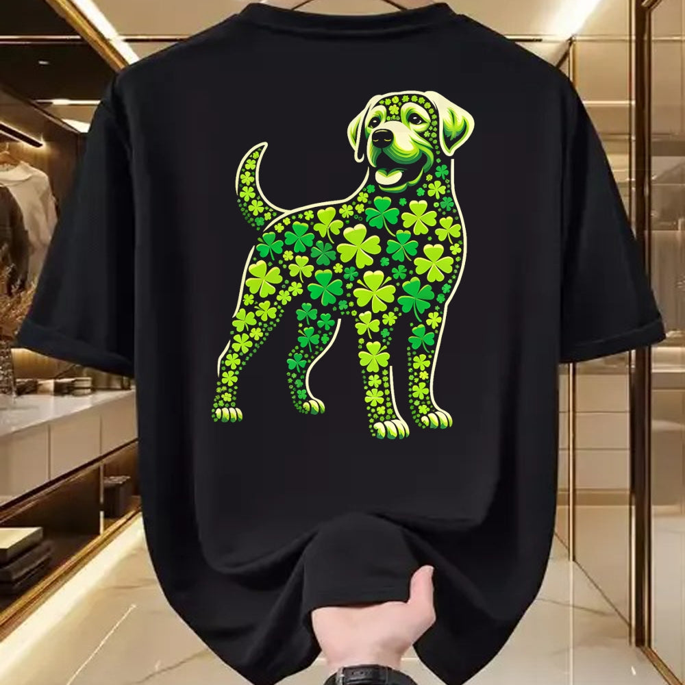 Patrick Day Shirts for Family, Funny Patrick Day shirts, st patrick's day Unisex T-Shirt/Hoodie/Sweatshirt HLT00 - Labrador Irish Shamrock Clover St Patrick Day Dog Lover T-Shirt