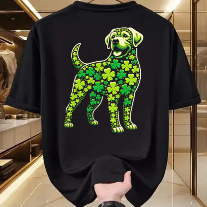 Patrick Day Shirts for Family, Funny Patrick Day shirts, st patrick's day Unisex T-Shirt/Hoodie/Sweatshirt HLT00 - Labrador Irish Shamrock Clover St Patrick Day Dog Lover T-Shirt