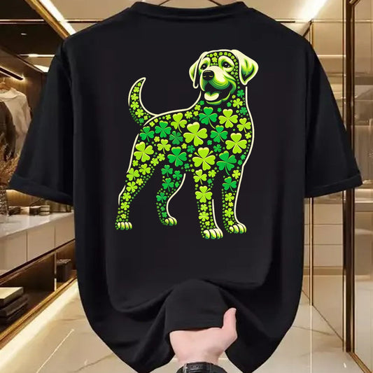 Patrick Day Shirts for Family, Funny Patrick Day shirts, st patrick's day Unisex T-Shirt/Hoodie/Sweatshirt HLT00 - Labrador Irish Shamrock Clover St Patrick Day Dog Lover T-Shirt