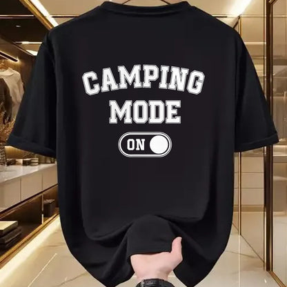 Funny Camping Shirt, Gift For Camping Lover Unisex T-Shirt/Hoodie/Sweatshirt HLT00 - Camping Mode On Funny Camper Gift Nature Lover Scout T-Shirt