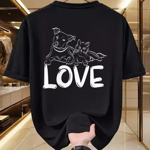 Cat Love Shirt, Funny Cat Lover Gift UnisexT-Shirt/Hoodie/Sweatshirt HLT00 - I Love My Cat Dog Animal Paws T-Shirt for Men Women Kids (1)