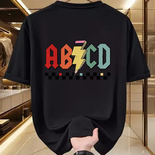 Best Student Shirt, Funny Back To School UnisexT-Shirt/Hoodie/Sweatshirt HLT00 - Rock ABCD Back to School ABCD Preschool Teacher Appreciation T-Shirt