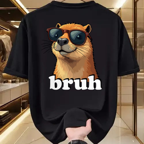 Cute Capybara Shirt, Funny Capybara Unisex T-Shirt/Hoodie/Sweatshirt HLT00 - Capybara Long Sleeve T-Shirt (4)