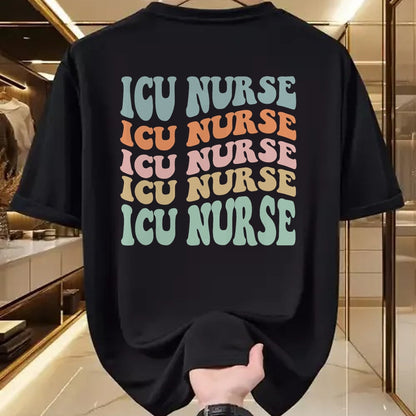 Funny Nurse Shirt, Nurse Unisex T-Shirt/Hoodie/Sweatshirt HLT00 - ICU Nurse Intensive Care Unit Nurse Nursing Critical Care T-Shirt