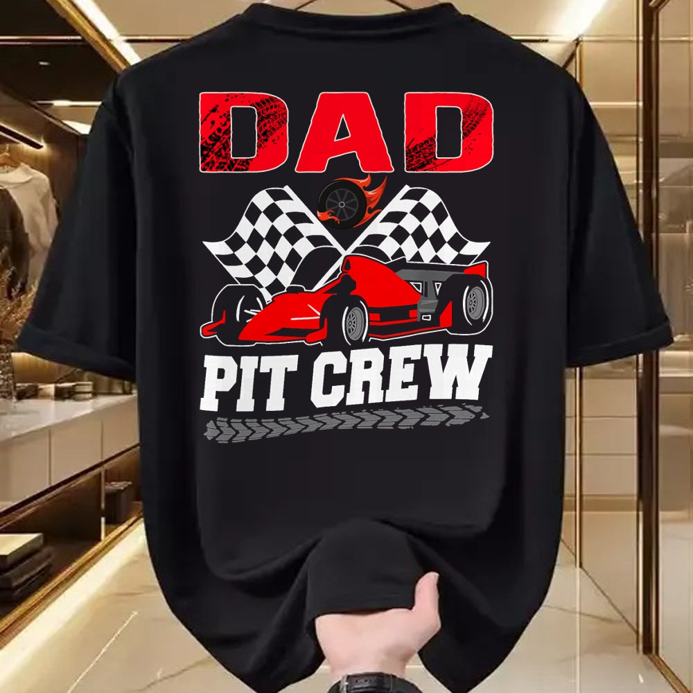Best Thanksgiving Family Shirt , Funny Thanksgiving UnisexT-Shirt/Hoodie/Sweatshirt HLT00 - Dad Pit Crew Racing Family Race Car Birthday Boy T-Shirt
