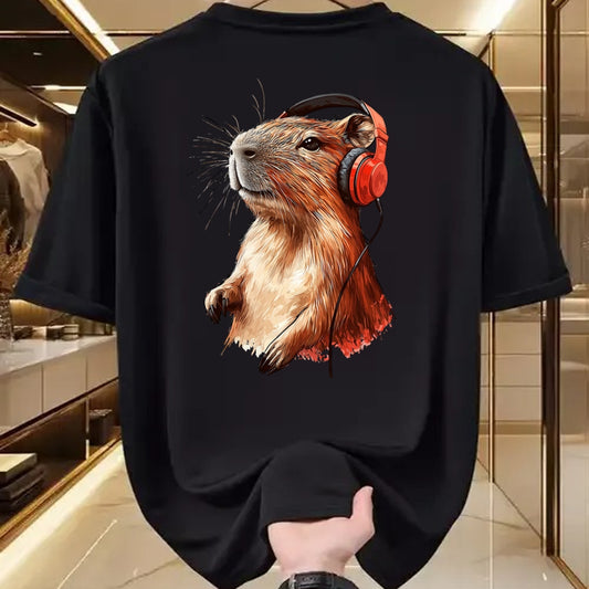 Cute Capybara Shirt, Funny Capybara Unisex T-Shirt/Hoodie/Sweatshirt HLT00 - Capybara Long Sleeve T-Shirt (3)