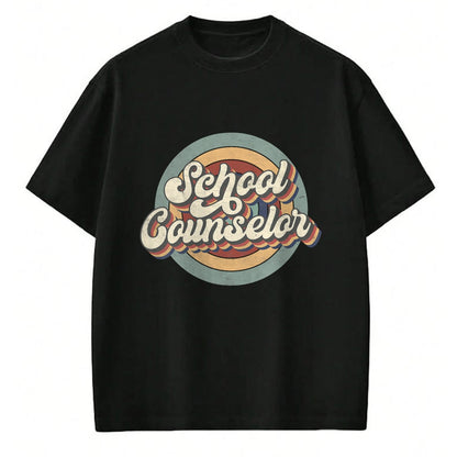 Best Student Shirt, Funny Back To School UnisexT-Shirt/Hoodie/Sweatshirt HLT00 - Retro School Counselor Back to School Teacher Squad Crew T-Shirt