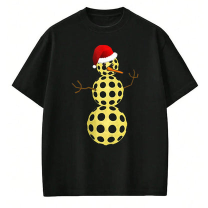 Funny Pickleball Shirt, Pickleball Lover Unisex T-Shirt/Hoodie/Sweatshirt HLT00 - Pickleball Christmas T-Shirt Funny Pickleball Snowman Shirt Tank Top