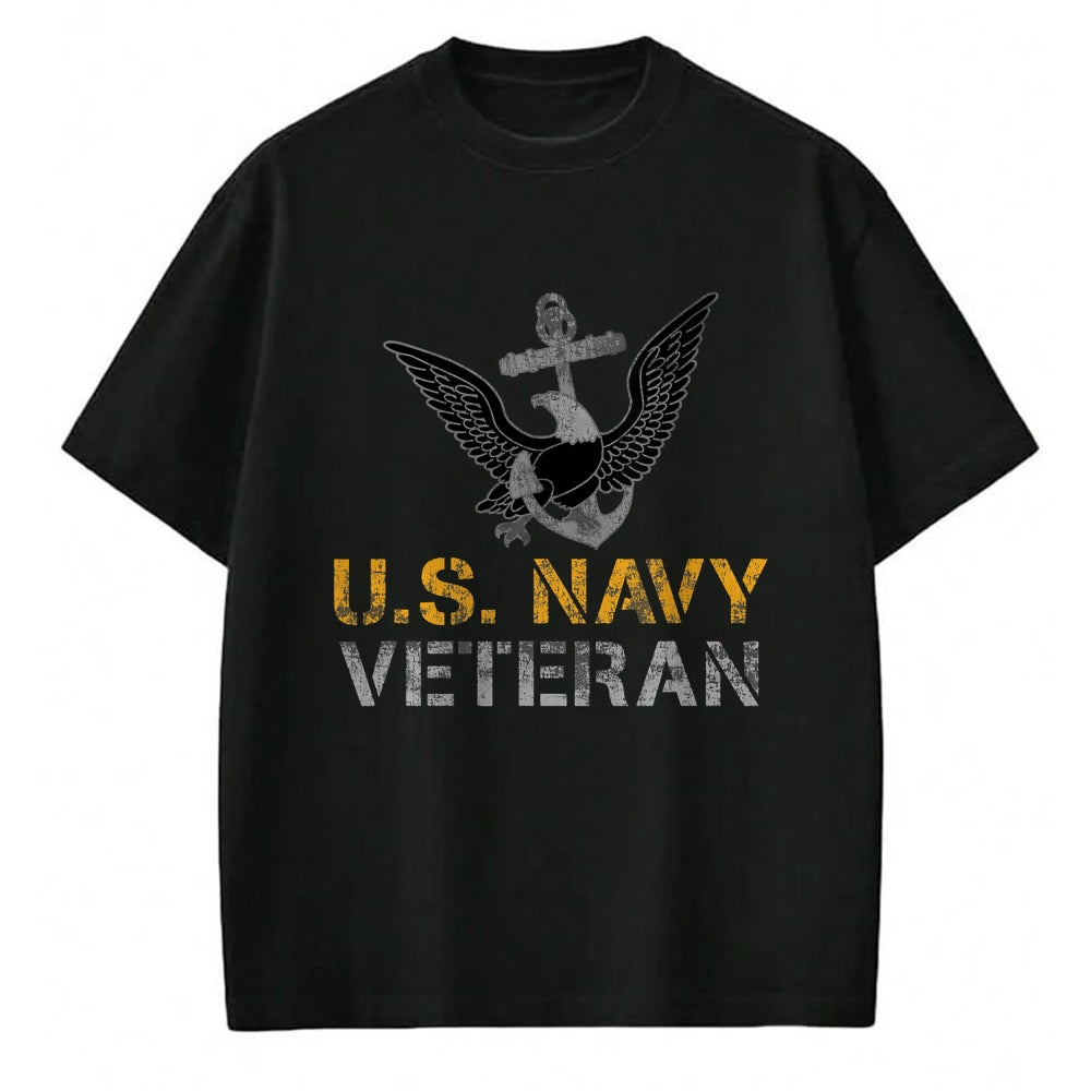 Proud Veteran Shirt, Funny Veteran UnisexT-Shirt/Hoodie/Sweatshirt HLT00 - U.S. Navy Veteran T-Shirt