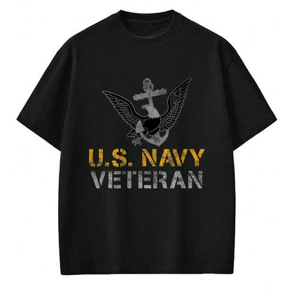 Proud Veteran Shirt, Funny Veteran UnisexT-Shirt/Hoodie/Sweatshirt HLT00 - U.S. Navy Veteran T-Shirt