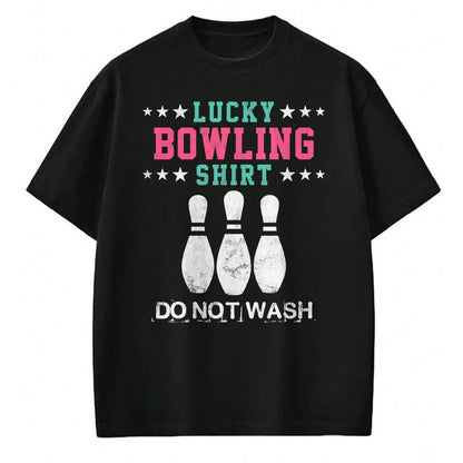 Gift for Mom Shirt, Funny Mom Unisex T-Shirt/Hoodie/Sweatshirt HLT00 - Lucky Bowling Gift T-Shirt For Women Wife Mom Or Girls