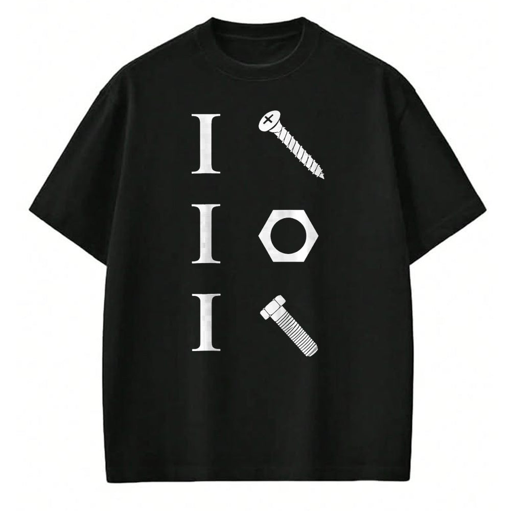 Best Mechanic Life Shirt, Funny Mechanic UnisexT-Shirt/Hoodie/Sweatshirt HLT00 - (ON Back) I Screw I Nut I Bolt Funny Handyman Mechanic Tool T-Shirt