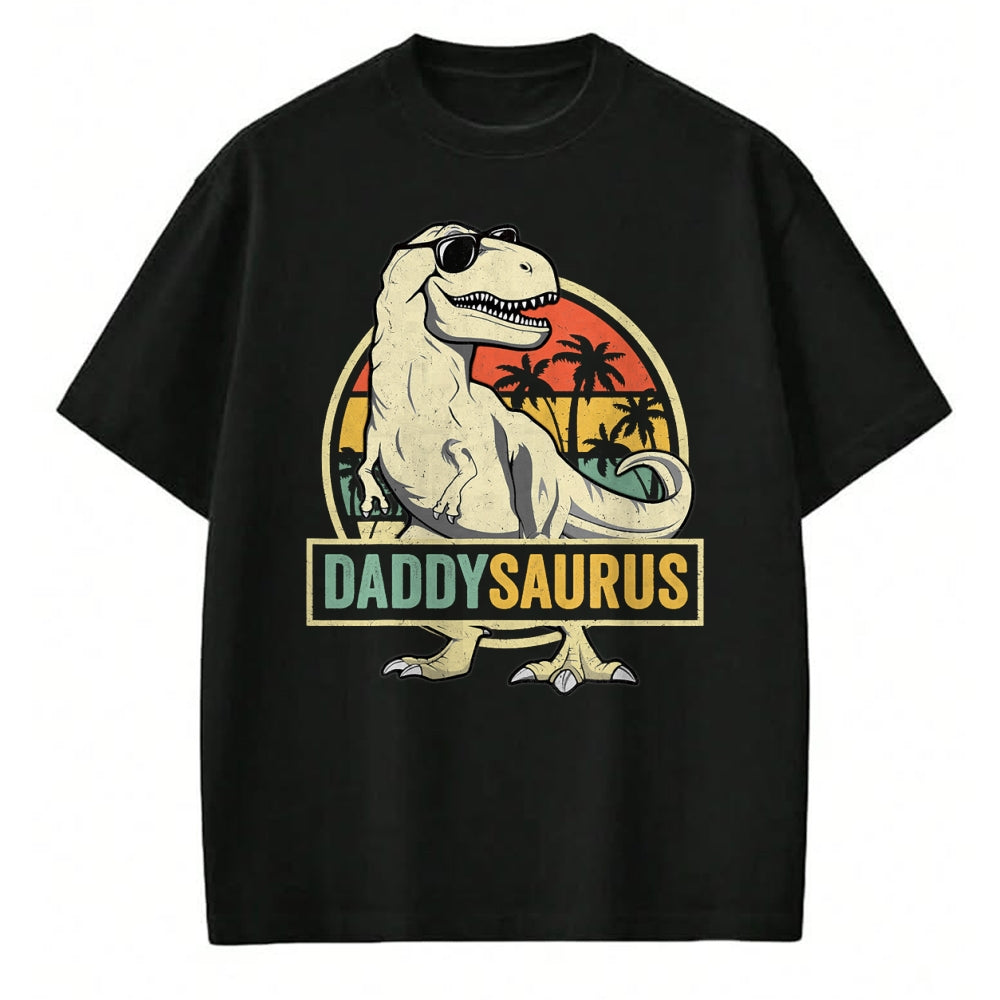 Best Dinosaur Lover Shirt, Funny Dinosaur UnisexT-Shirt/Hoodie/Sweatshirt HLT00 - Daddysaurus T Rex Dinosaur Daddy Saurus Family Matching T-Shirt