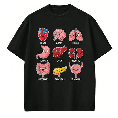 Best Doctor Shirt, Funny Doctor UnisexT-Shirt/Hoodie/Sweatshirt HLT00 - Cute Human Organs Cartoon Anatomy Science Humor T-Shirt