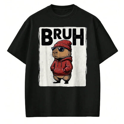 Cute Capybara Shirt, Funny Capybara Unisex T-Shirt/Hoodie/Sweatshirt HLT00 - Cool Bruh Capybara Men Women Kids Teens Funny Capybara T-Shirt, Youth, Sapphire Blue, Medium