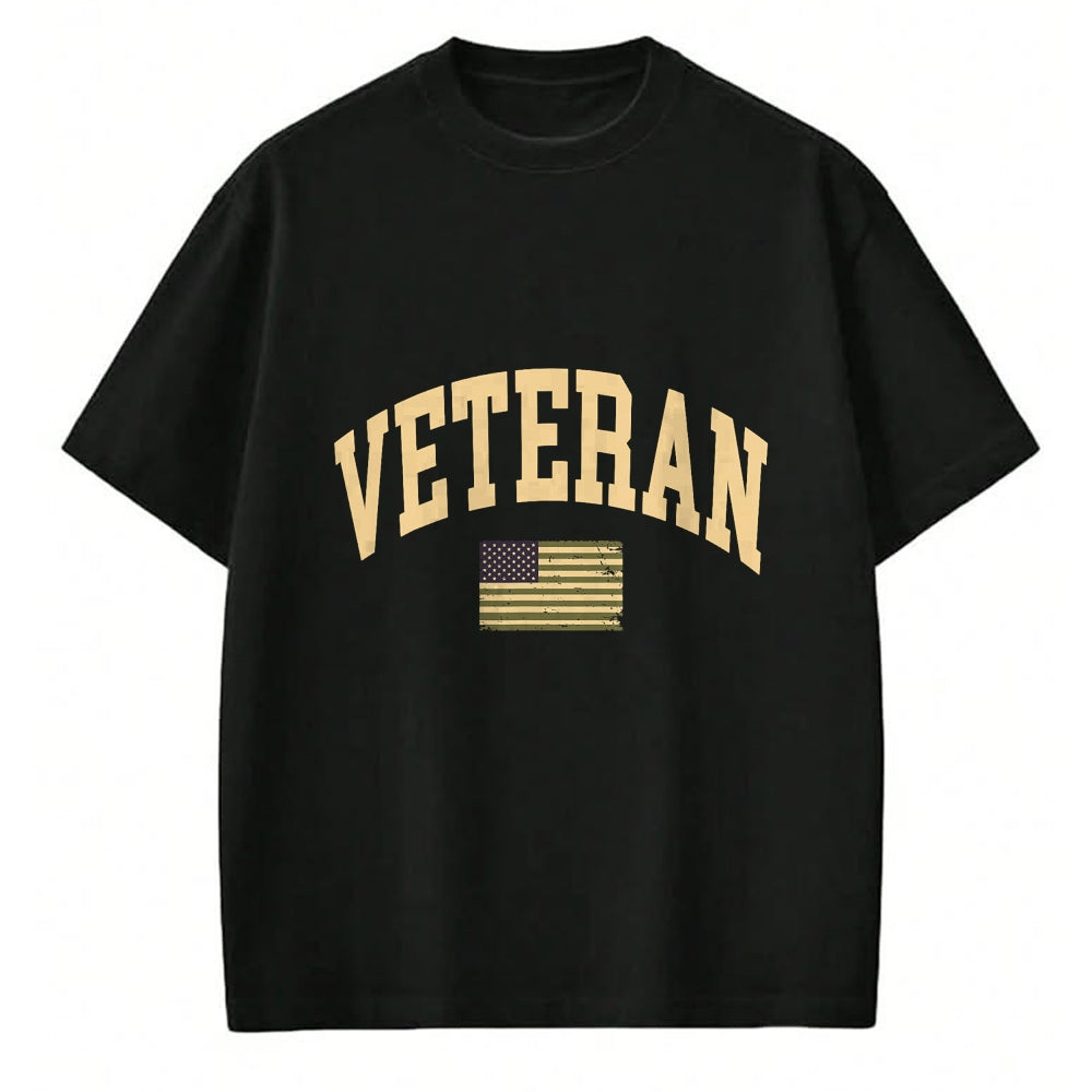 Proud Veteran Shirt, Funny Veteran UnisexT-Shirt/Hoodie/Sweatshirt HLT00 - Veteran Veterans Day USA United States America American Flag T-Shirt