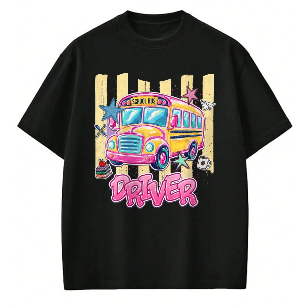 Best Student Shirt, Funny Back To School UnisexT-Shirt/Hoodie/Sweatshirt HLT00 - School Bus Driver Preppy Back to School Women Apparel T-Shirt