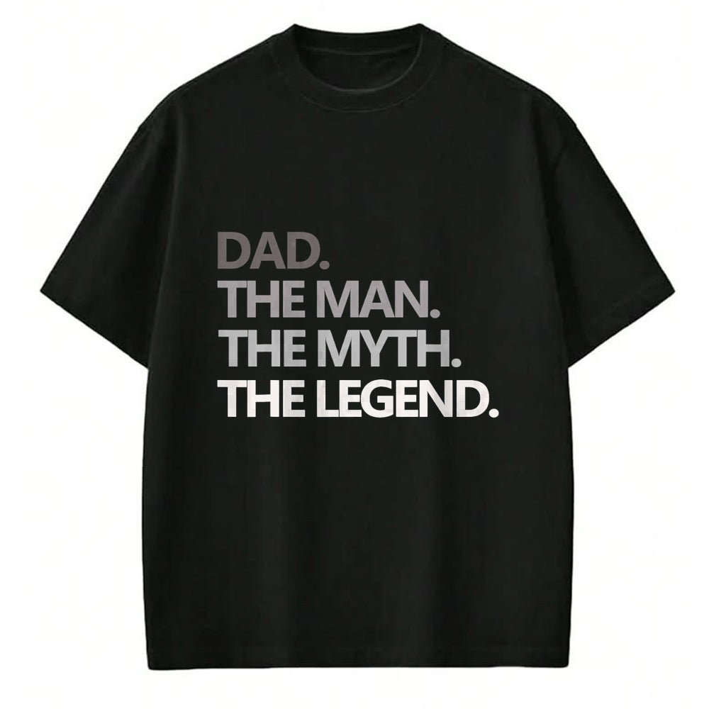 Gift for Dad Shirt, Funny Dad Unisex T-Shirt/Hoodie/Sweatshirt HLT00 – DAD THE MAN THE MYTH THE LEGEND T Shirt Father_s Day Gift T-Shirt