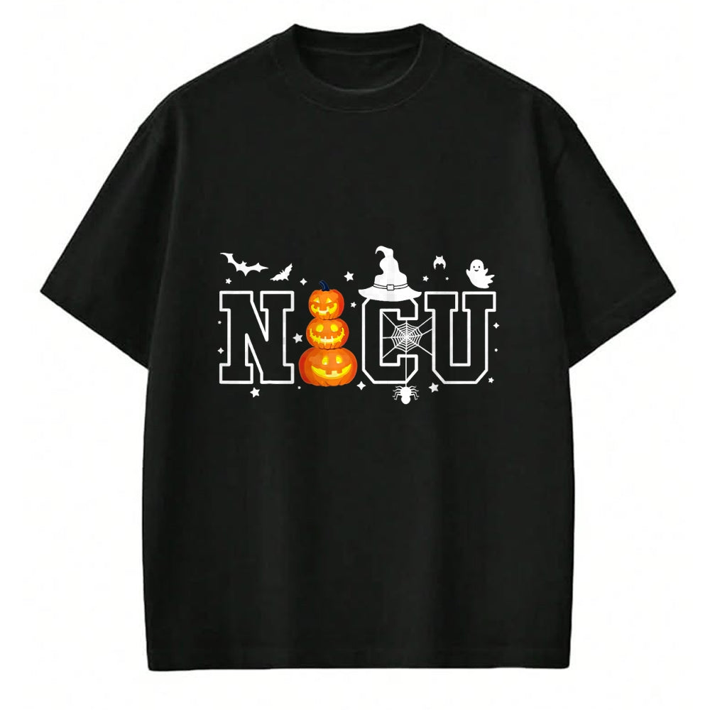 Funny Nurse Shirt, Nurse Unisex T-Shirt/Hoodie/Sweatshirt HLT00 - NICU Nurse Halloween Hospital Party Funny Nursing Students T-Shirt