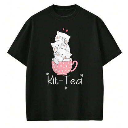 Cat Love Shirt, Funny Cat Lover Gift UnisexT-Shirt/Hoodie/Sweatshirt HLT00 - Kit Tea Gift Cat Lover Gift Funny Animal Love T-Shirt Cool T-Shirt