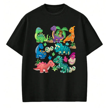 Best Dinosaur Lover Shirt, Funny Dinosaur UnisexT-Shirt/Hoodie/Sweatshirt HLT00 - Types of Dinosaurs Cute Dino Identification Girl Boy T-Shirt