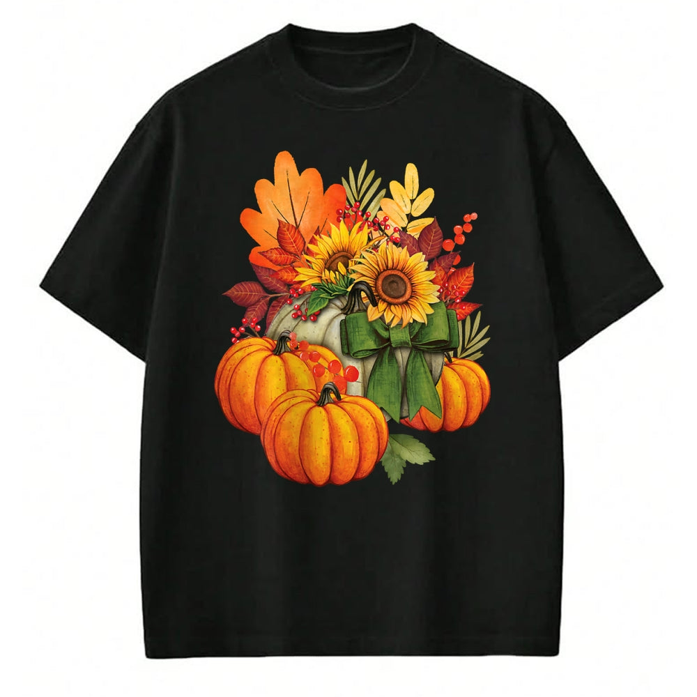Best Thanksgiving Family Shirt , Funny Thanksgiving UnisexT-Shirt/Hoodie/Sweatshirt HLT00 - Thanksgiving Pumpkin Sunflower Fall Autumn Holiday T-Shirt