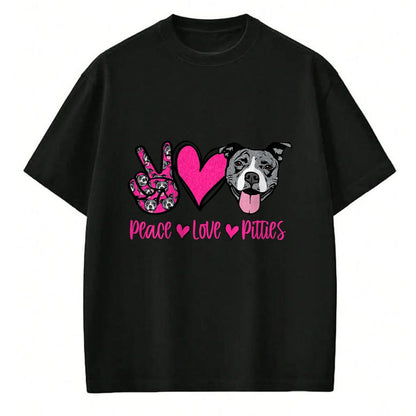 Dog Love Shirt, Dog Lover Gift T-Shirt/Hoodie/Sweatshirt HLT00 - Pit Bull Lives Matter Pittie Puppy Dog Mom Ladies Pitbull T-Shirt