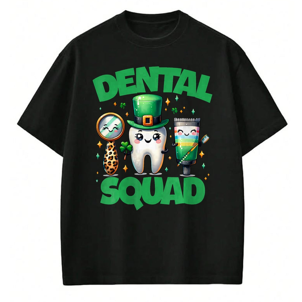 Patrick Day Shirts for Family, Funny Patrick Day shirts, st patrick's day Unisex T-Shirt/Hoodie/Sweatshirt HLT00 - saint patrick day dental squad th irish dentist nurse (1)