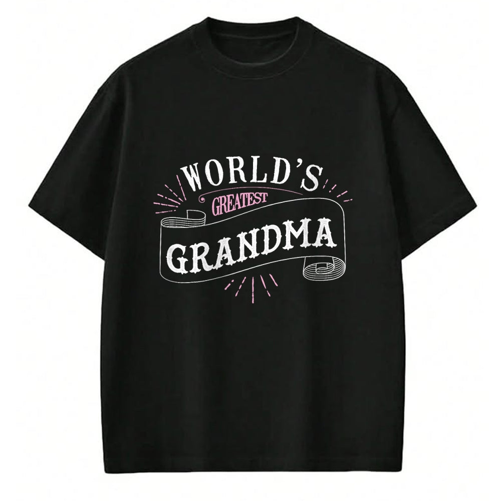 Best Grandma Shirt, Proud Grandma Unisex T-Shirt/Hoodie/Sweatshirt HLT00 - Worlds Greatest Grandma Shirt Super Gift Idea For Grandma T-Shirt