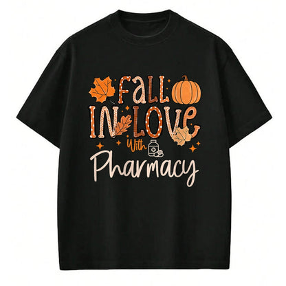 Best Doctor Shirt, Funny Doctor UnisexT-Shirt/Hoodie/Sweatshirt HLT00 - Fall in Love with Pharmacy CPHT Pharmacist Technician Autumn T-Shirt