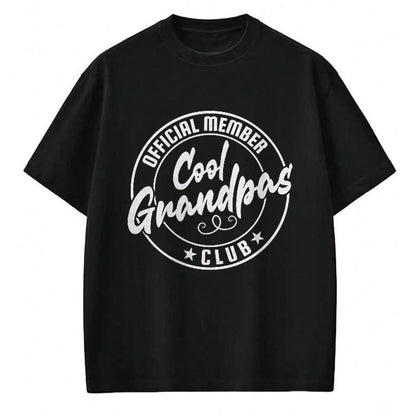 Best Grandpa Shirt, Proud Grandpa Unisex T-Shirt/Hoodie/Sweatshirt HLT00 - Cool Grandpas Club Official Member Vintage T-Shirt