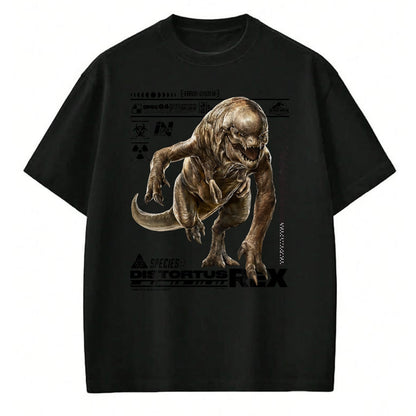 Best Dinosaur Lover Shirt, Funny Dinosaur UnisexT-Shirt/Hoodie/Sweatshirt HLT00 - Jurassic World Rebirth Distortus Rex Ingen Species File T-Shirt