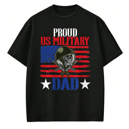 Gift for Dad Shirt, Funny Dad Unisex T-Shirt/Hoodie/Sweatshirt HLT00 – Mens Proud US Military Dad Proud Army Dad Father_s Day Gift T-Shirt