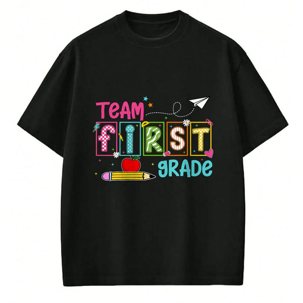 Best Student Shirt, Funny Back To School UnisexT-Shirt/Hoodie/Sweatshirt HLT00 - Team 1st Grade Squad Shirts Teacher Student Back to School T-Shirt