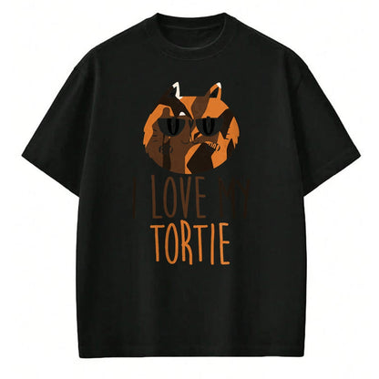 Cat Love Shirt, Funny Cat Lover Gift UnisexT-Shirt/Hoodie/Sweatshirt HLT00 - I love my cat (Tortie)I love my Tortoiseshell Cat T-Shirt for Men Women Kids
